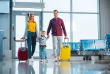 an image of a family on vacation