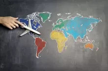 an image of air travel